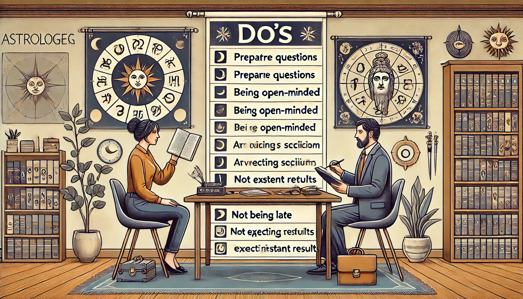 Guidelines for Meeting an Astrologer: Dos and Don'ts